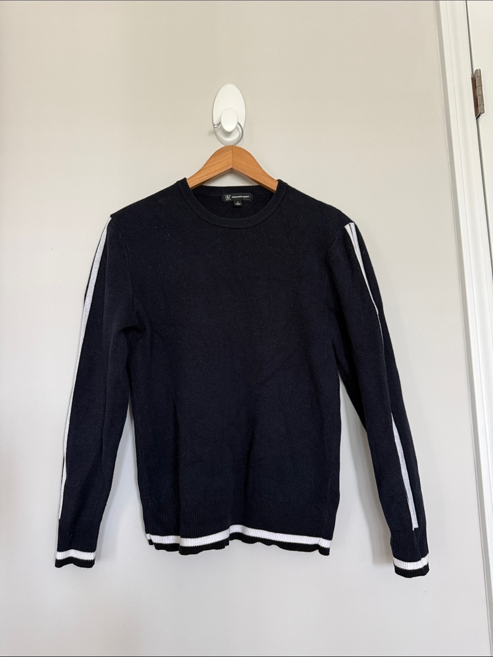 Inc International Concepts Contrast Pullover Sweater Sz S EUC